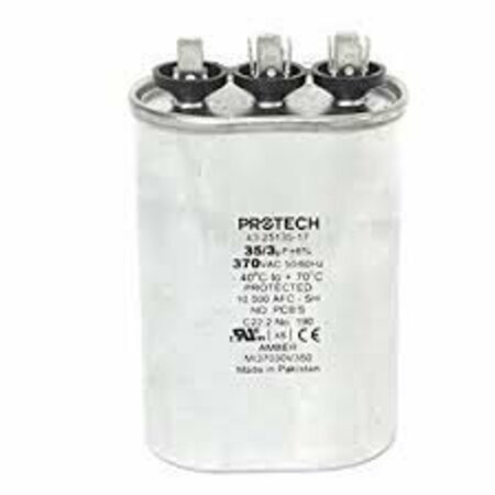 PROTECH Capacitor - 35/3/370 Dual Oval 43-25135-17